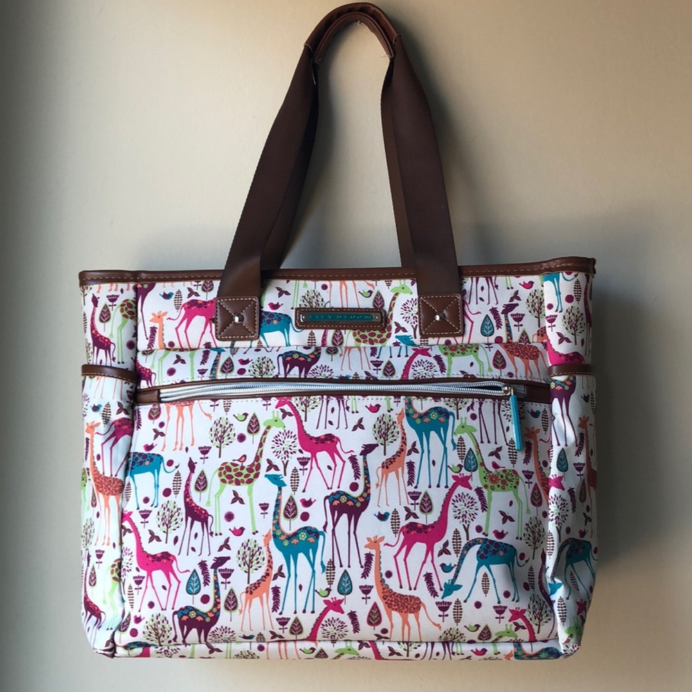 *New* Lily Bloom giraffe tote